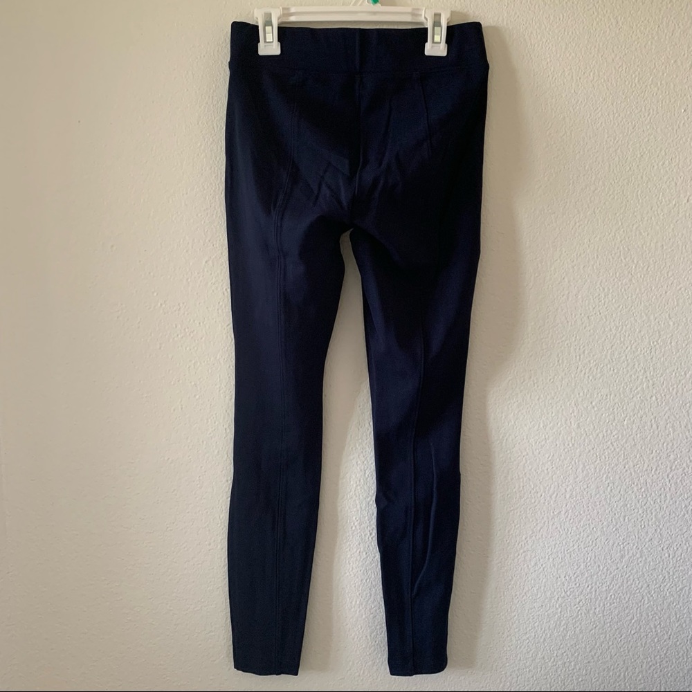 Old Navy Stevie ponte-knit, pull-on skinny pants, navy blue, XS